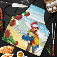 Have A Very Beach Christmas Apron Parrot By Lehua Flower - Polynesian Pride