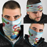 Have A Very Beach Christmas Neck Gaiter Parrot By Lehua Flower - Polynesian Pride