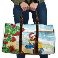 Have A Very Beach Christmas Travel Bag Parrot By Lehua Flower - Polynesian Pride