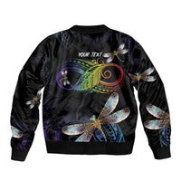 Personalised Polynesian Memorial Bomber Jacket Your Wings Were Ready But My Heart Was Not