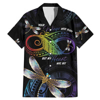 Personalised Polynesian Memorial Family Matching Mermaid Dress and Hawaiian Shirt Your Wings Were Ready But My Heart Was Not