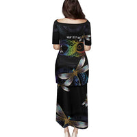 Personalised Polynesian Memorial Family Matching Puletasi and Hawaiian Shirt Your Wings Were Ready But My Heart Was Not