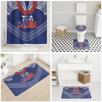 Toa Samoa Rugby Bathroom Set Ulafala Mix Nifo'oti - Polynesian Pride