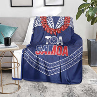Toa Samoa Rugby Blanket Ulafala Mix Nifo'oti - Polynesian Pride