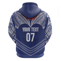 Toa Samoa Rugby Custom Hoodie Ulafala Mix Nifo'oti LT7 - Polynesian Pride