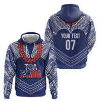 Toa Samoa Rugby Custom Hoodie Ulafala Mix Nifo'oti LT7 - Polynesian Pride