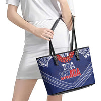 Toa Samoa Rugby Leather Tote Bag Ulafala Mix Nifo'oti LT7 - Polynesian Pride