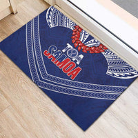 Toa Samoa Rugby Rubber Doormat Ulafala Mix Nifo'oti - Polynesian Pride