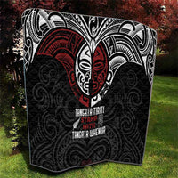Maori Hongi Toitu Te Tiriti Quilt Tangata Tiriti Stand With Tangata Whenua LT7 - Polynesian Pride