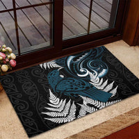 New Zealand Tui Bird Rubber Doormat Maori Kowhaiwhai
