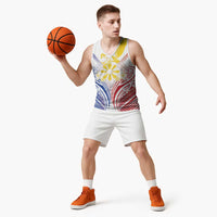 Philippines Tribal Sun Personalized Basketball Jersey Hunting Eagle
