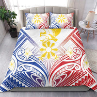Philippines Tribal Sun Bedding Set Hunting Eagle