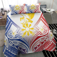 Philippines Tribal Sun Bedding Set Hunting Eagle