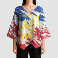 Personalized Filipino Sun and Stars Kimono Sleeve Blouse Grunge Vibes