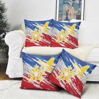 Filipino Sun and Stars Pillow Cover Grunge Vibes