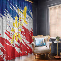 Filipino Sun and Stars Window Curtain Grunge Vibes
