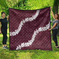 Hawaii Aloha Quilt Champange Quilt Patch Work Mix Plumeria Lei