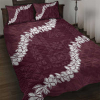 Hawaii Aloha Quilt Bed Set Champange Quilt Patch Work Mix Plumeria Lei