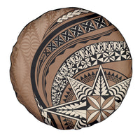 Tonga Ngatu Spare Tire Cover Tokelau Classic Motifs LT7 - Polynesian Pride