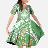 Aloha Molokai Island Family Matching Summer Maxi Dress and Hawaiian Shirt Hawaii Pua Kukui