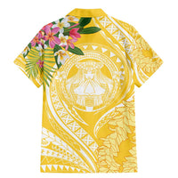 Aloha Hawaii Oahu Family Matching Mermaid Dress and Hawaiian Shirt Wahine with Ilima Lei