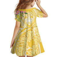 Aloha Hawaii Oahu Family Matching Puletasi and Hawaiian Shirt Wahine with Ilima Lei