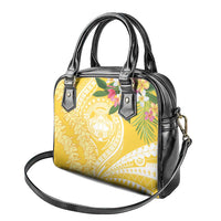 Aloha Hawaii Oahu Shoulder Handbag Wahine with Ilima Lei