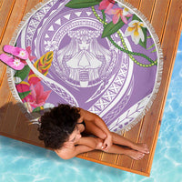 Aloha Hawaii Kauai Beach Blanket Frangipani Mix Mokihana Lei