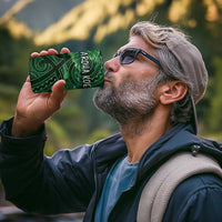 New Zealand Aroha Koe Mama 4 in 1 Can Cooler Tumbler Maori Hongi - Pounamu