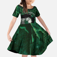 New Zealand Aroha Koe Mama Family Matching Tank Maxi Dress and Hawaiian Shirt Maori Hongi - Pounamu