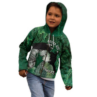 New Zealand Aroha Koe Mama Kid Hoodie Maori Hongi - Pounamu