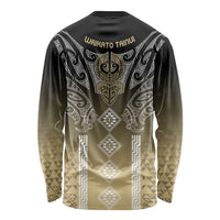 Aotearoa Maori Iwi Heritage Long Sleeve Shirt Waikato Tainui Parauri LT7 - Polynesian Pride