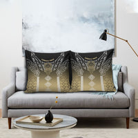 Aotearoa Maori Iwi Heritage Pillow Cover Waikato Tainui Parauri LT7 - Polynesian Pride