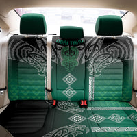 Aotearoa Maori Iwi Heritage Back Car Seat Cover Ngai Tahu Pounamu Green LT7 - Polynesian Pride