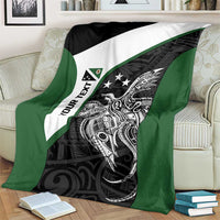 Personalised PNG Western Highlands Province Blanket Bird of Paradise Tattoo Flag Motif - Polynesian Pride