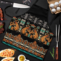 Black Batik Papua-inspired Pattern Apron - Polynesian Pride