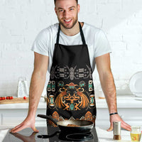 Black Batik Papua-inspired Pattern Apron - Polynesian Pride