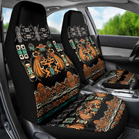 Black Batik Papua-inspired Pattern Car Seat Cover - Polynesian Pride