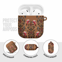 Terracotta Bird of Batik Papua AirPods Case Exotic Natural Wealth of Papua - Polynesian Pride