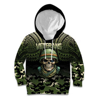 Veterans Day Kid Hoodie War Never Leaves A Veteran Proud Military