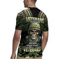 Veterans Day Rugby Jersey War Never Leaves A Veteran Proud Military