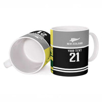 Custom Cricket AUNZ Spirit Ceramic Mug Aussie New Zealand Retro Edition LT9 - Polynesian Pride