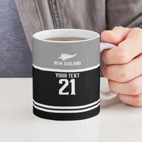 Custom Cricket AUNZ Spirit Ceramic Mug Aussie New Zealand Retro Edition LT9 - Polynesian Pride