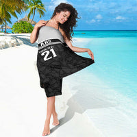 Custom NZ Cricket Pride Sarong Silver Fern Fan Supporter Apparel - Polynesian Pride