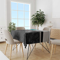 Custom NZ Cricket Pride Tablecloth Silver Fern Fan Supporter Apparel - Polynesian Pride