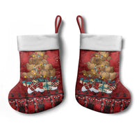 Funny Kiwi Bird Xmas Tree Christmas Stocking New Zealand Tribal Christmas Spirit - Polynesian Pride
