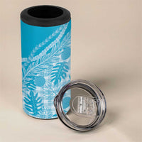 Hawaii Breadfruit Palaka 4 in 1 Can Cooler Tumbler Polu Maile Lei LT9 - Polynesian Pride