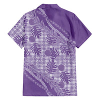 Hawaii Breadfruit Palaka Family Matching Puletasi and Hawaiian Shirt Poni Maile Lei LT9 - Polynesian Pride