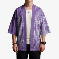 Hawaii Breadfruit Palaka Kimono Poni Maile Lei - Polynesian Pride