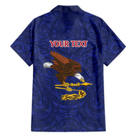American Samoa Heart Tribal Personalized Family Matching Off Shoulder Short Dress and Hawaiian Shirt Polynesian Patterns LT9 - Polynesian Pride